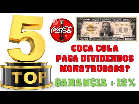 ¿Cuánto paga K.o de dividendos?