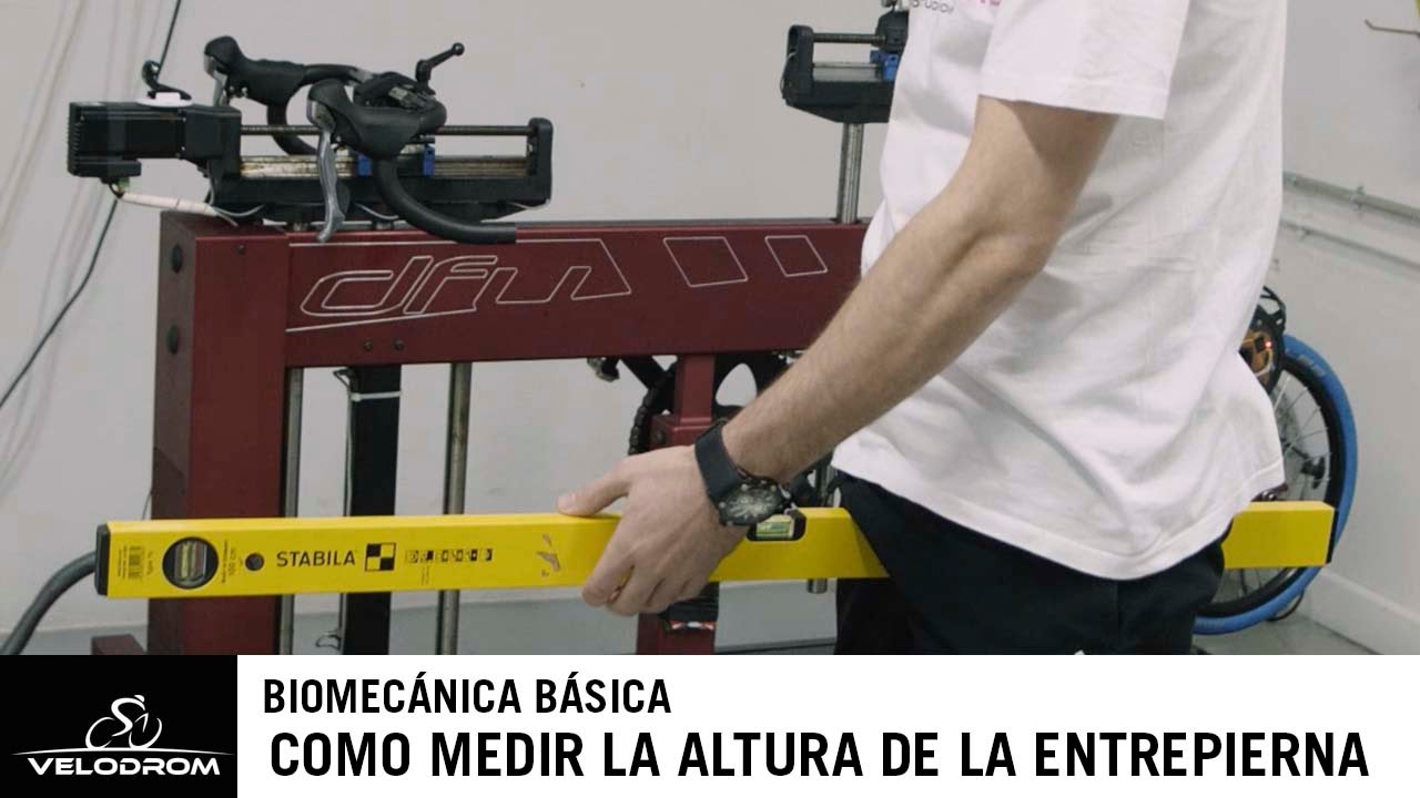 ¿Cómo se mide la entrepierna para la bicicleta?